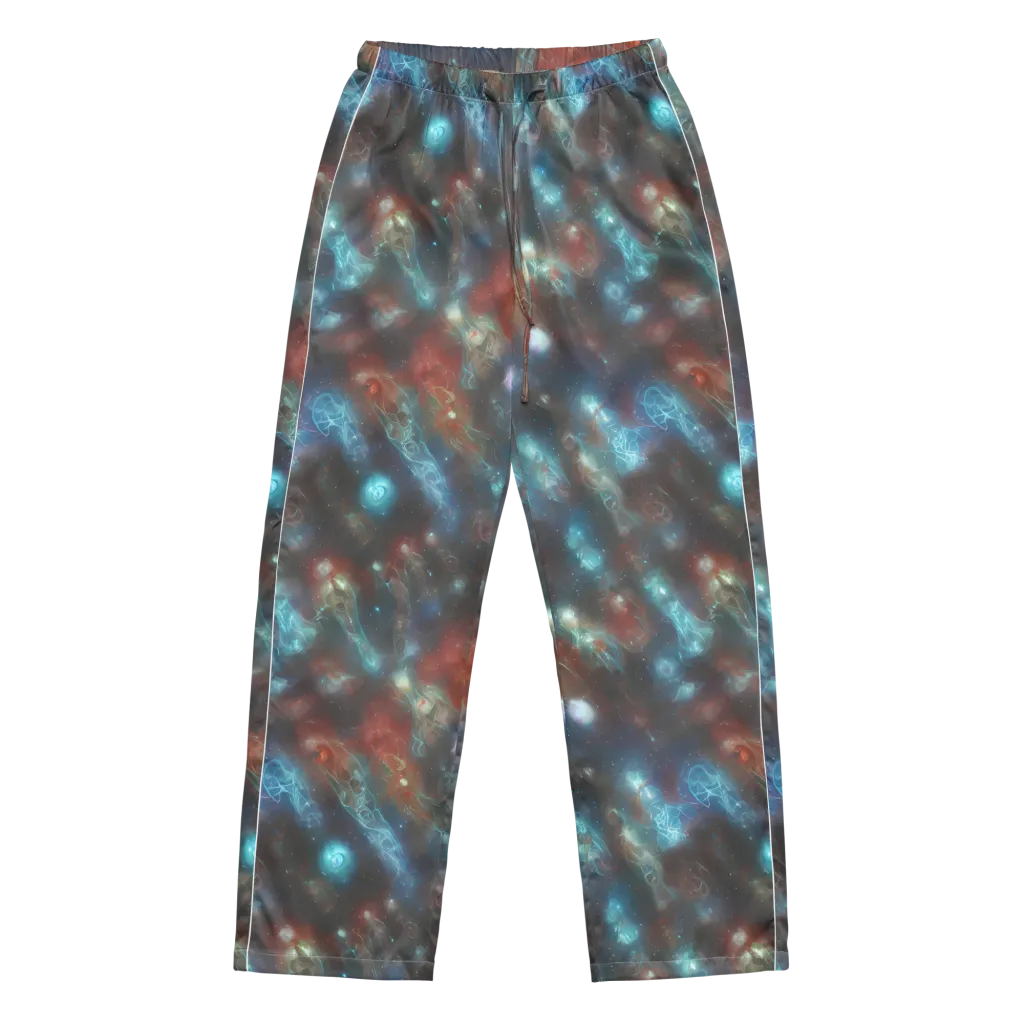 Astral Jellyfish on Women's Pajama Pants — Front