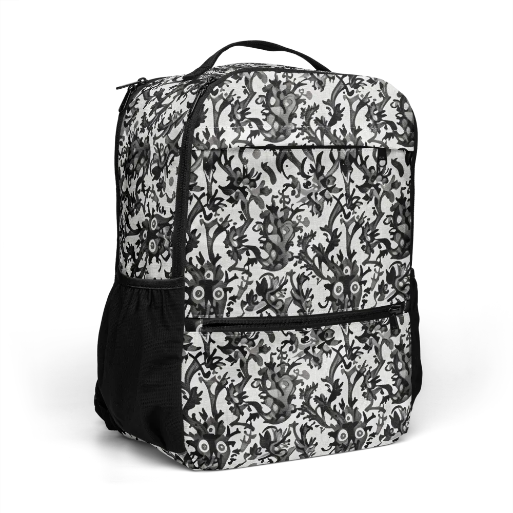Inkwood Owls on Utility Backpack — Right Front