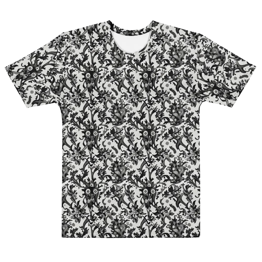 Inkwood Owls on Men's Cotton Crew Neck T-Shirt — Front
