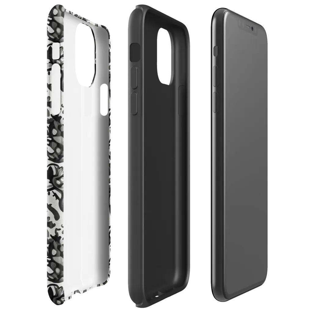 Inkwood Owls on Tough Case for iPhone® — Right