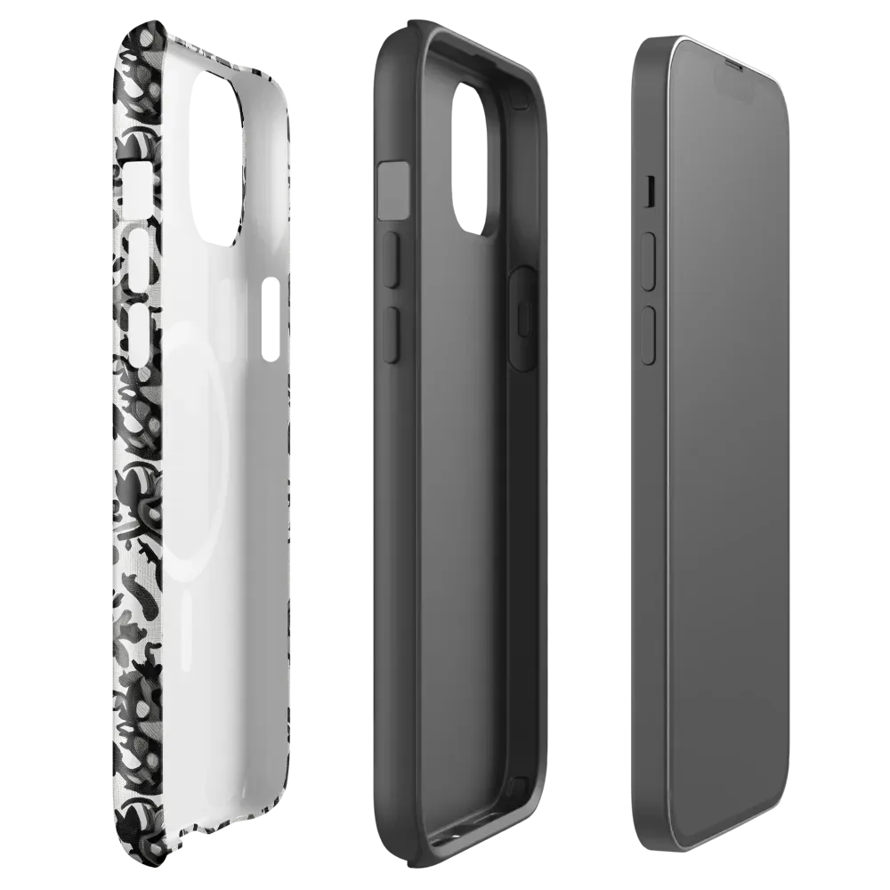 Inkwood Owls on MagSafe Tough Case for iPhone® — Front