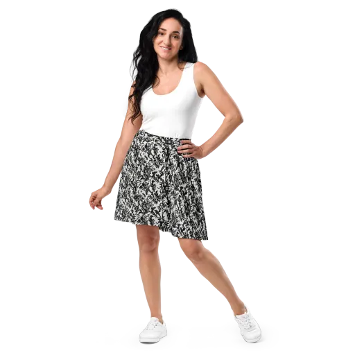 Inkwood Owls on a Skater Skirt