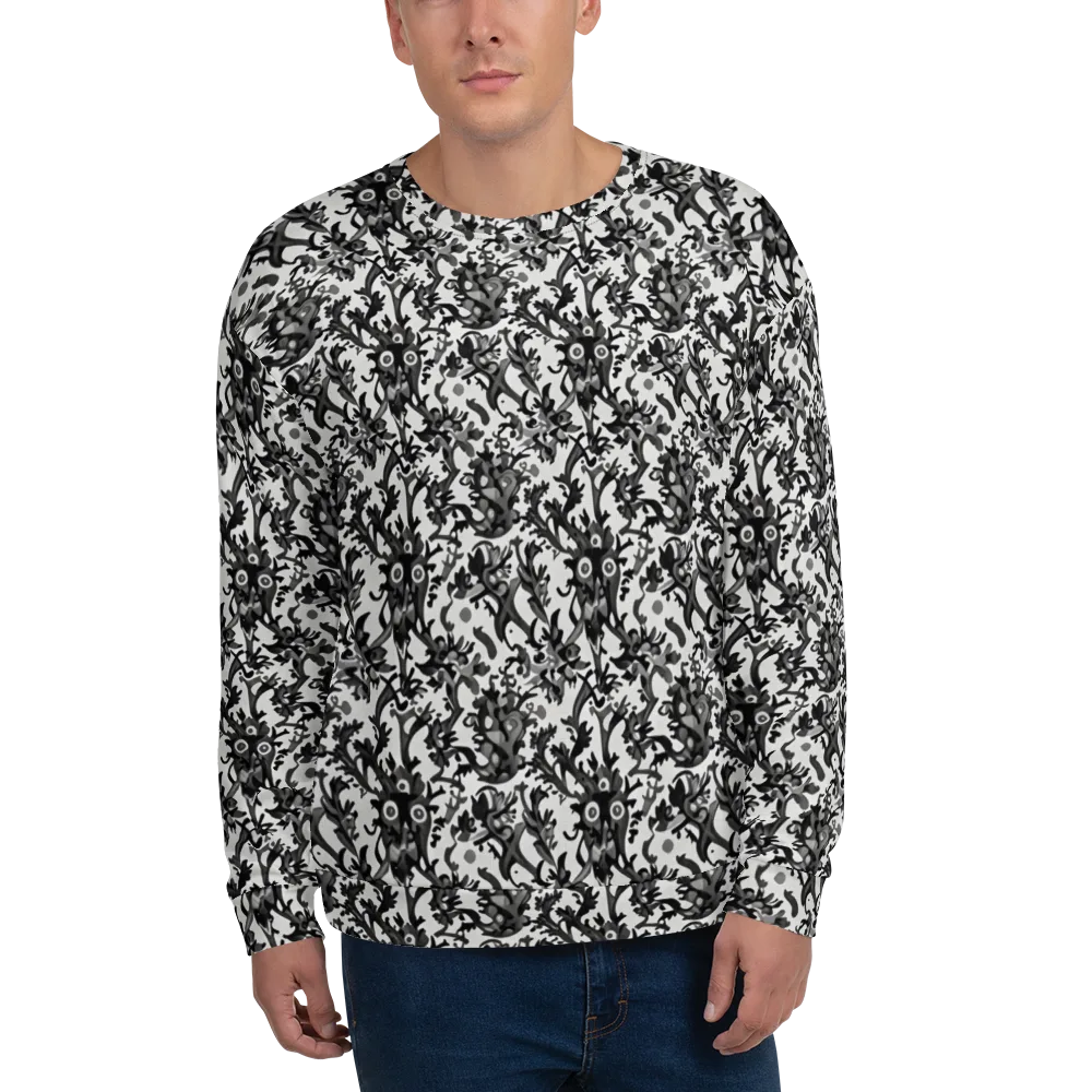 Inkwood Owls on Sweatshirt — Front