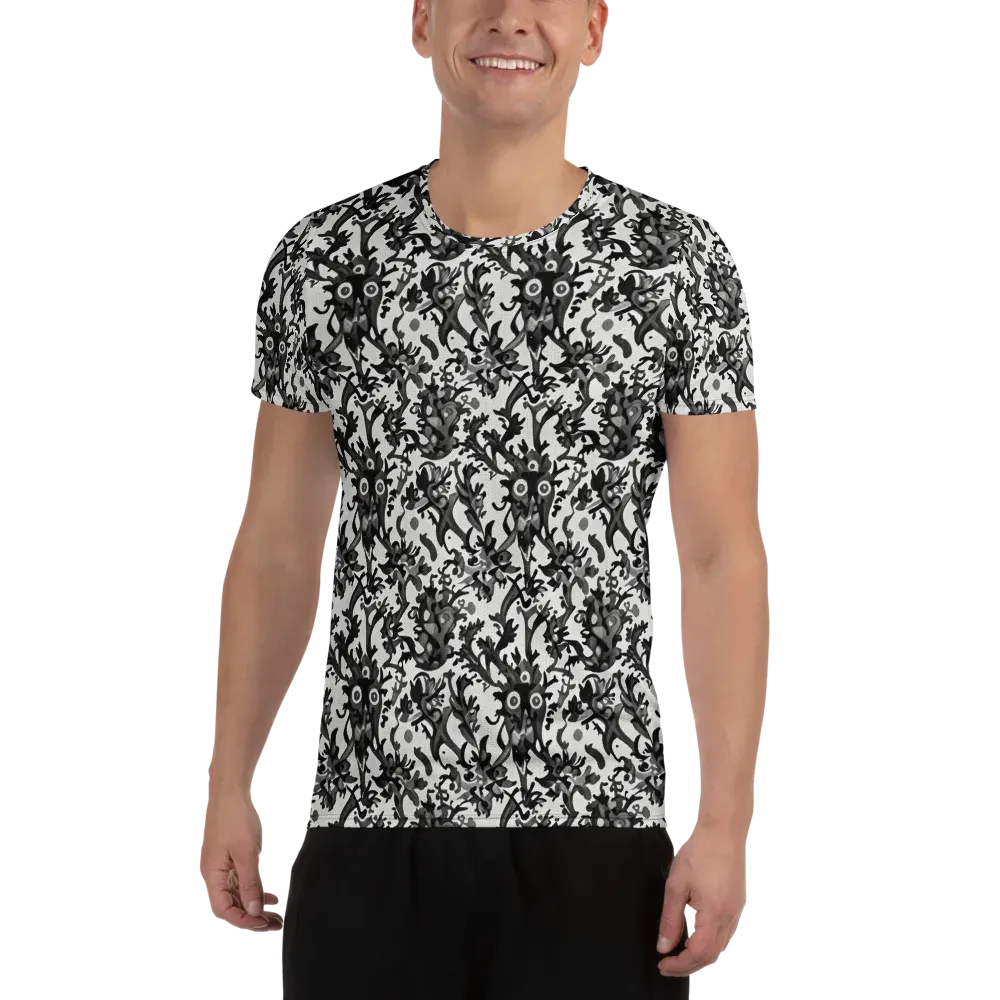 Inkwood Owls on Men's Athletic T-Shirt — Front