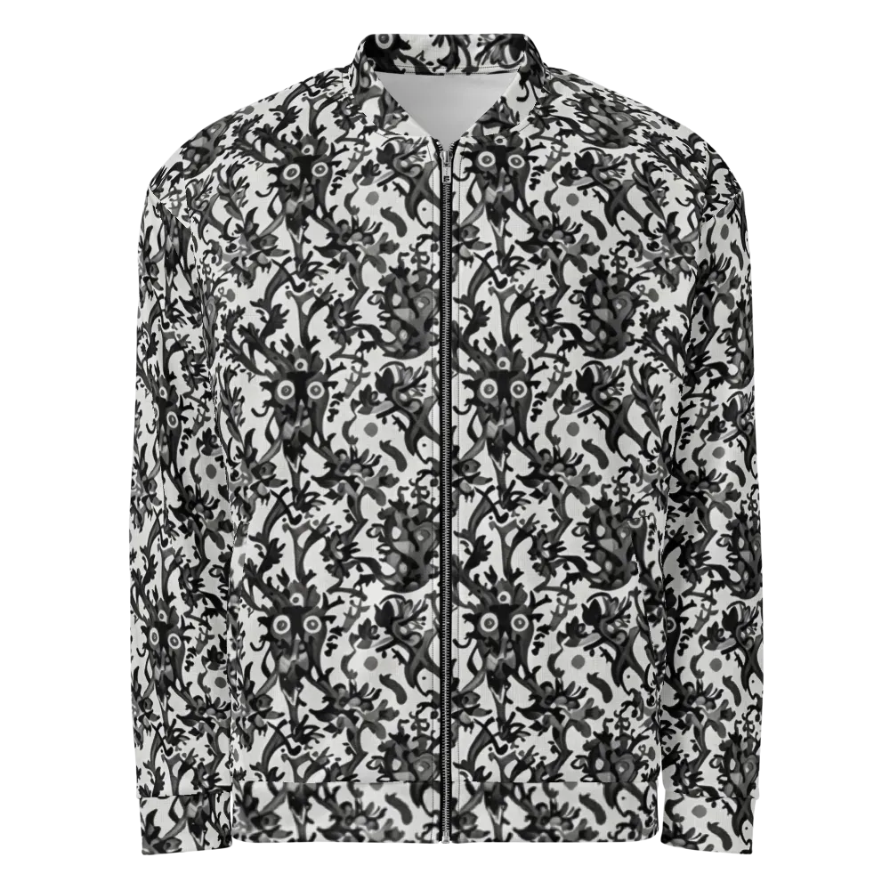 Inkwood Owls on Bomber Jacket — Front