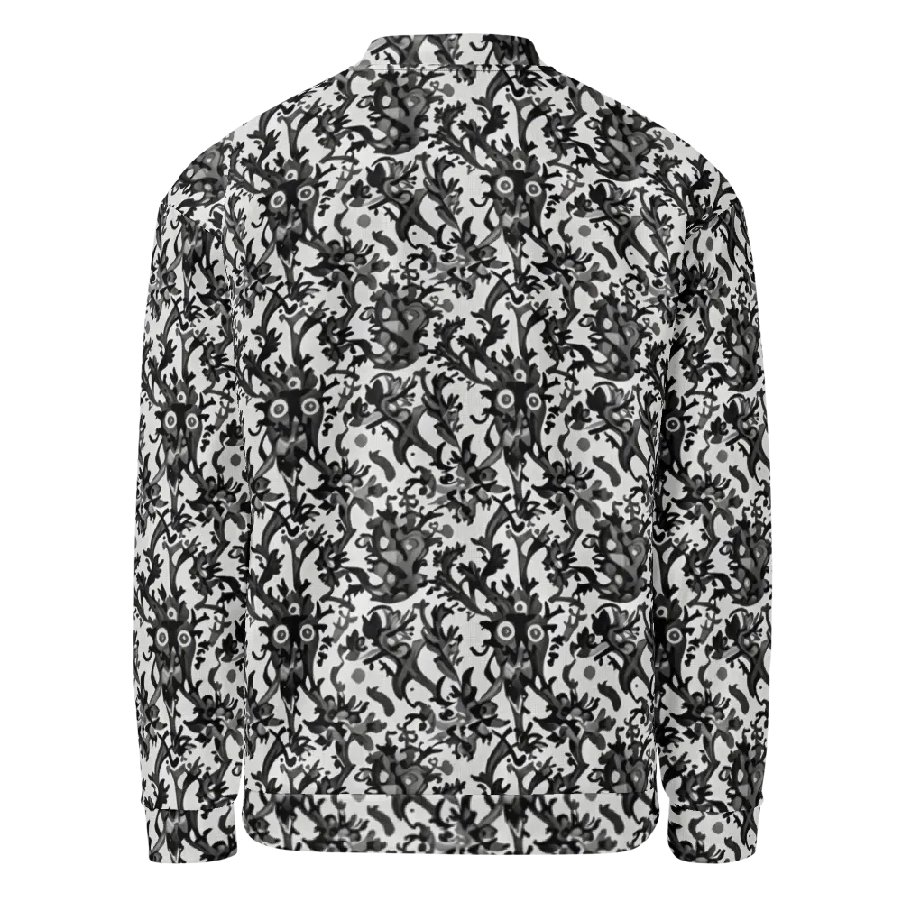 Inkwood Owls on Bomber Jacket — Back