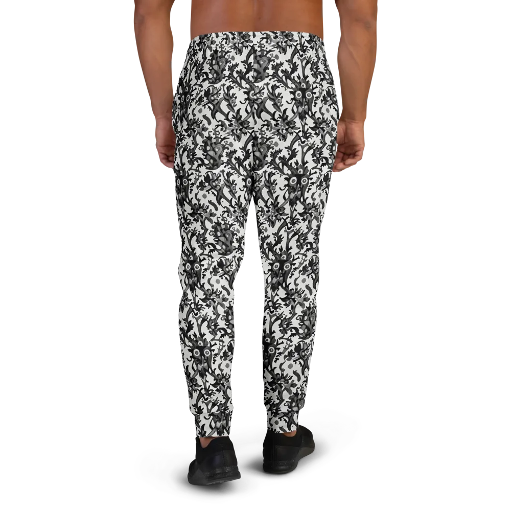 Inkwood Owls on Men's Joggers — Back