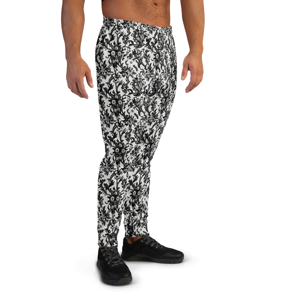 Inkwood Owls on Men's Joggers — Right