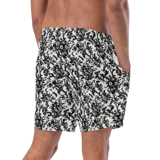 Inkwood Owls on a Swim Trunks