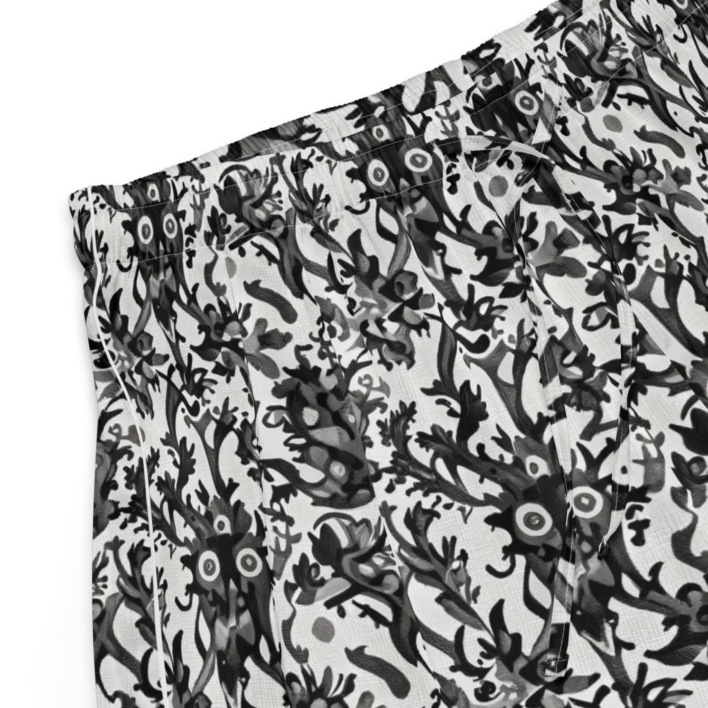 Inkwood Owls on Women's Pajama Shorts — Product details