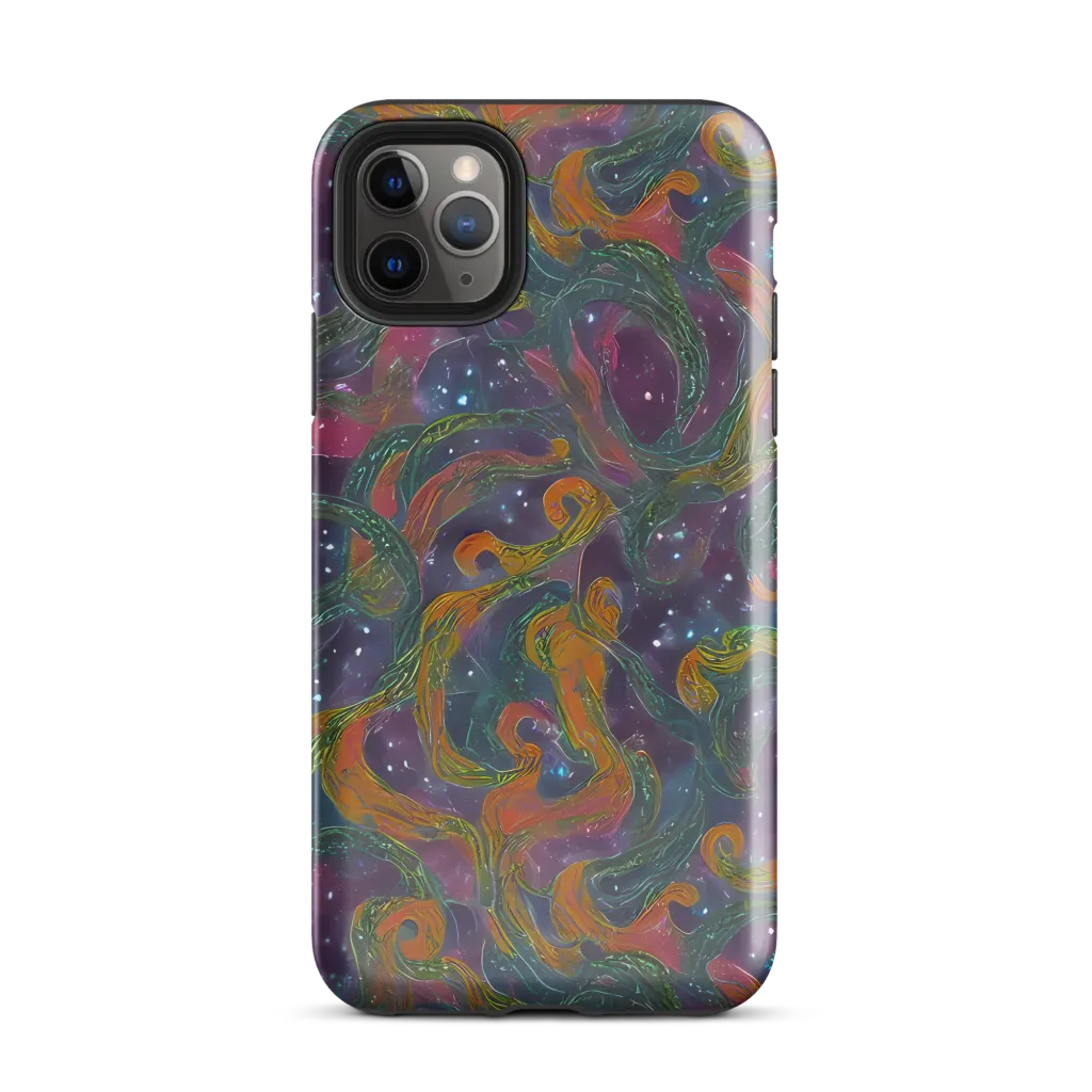 Violet Whirlpool on Tough Case for iPhone® — Front