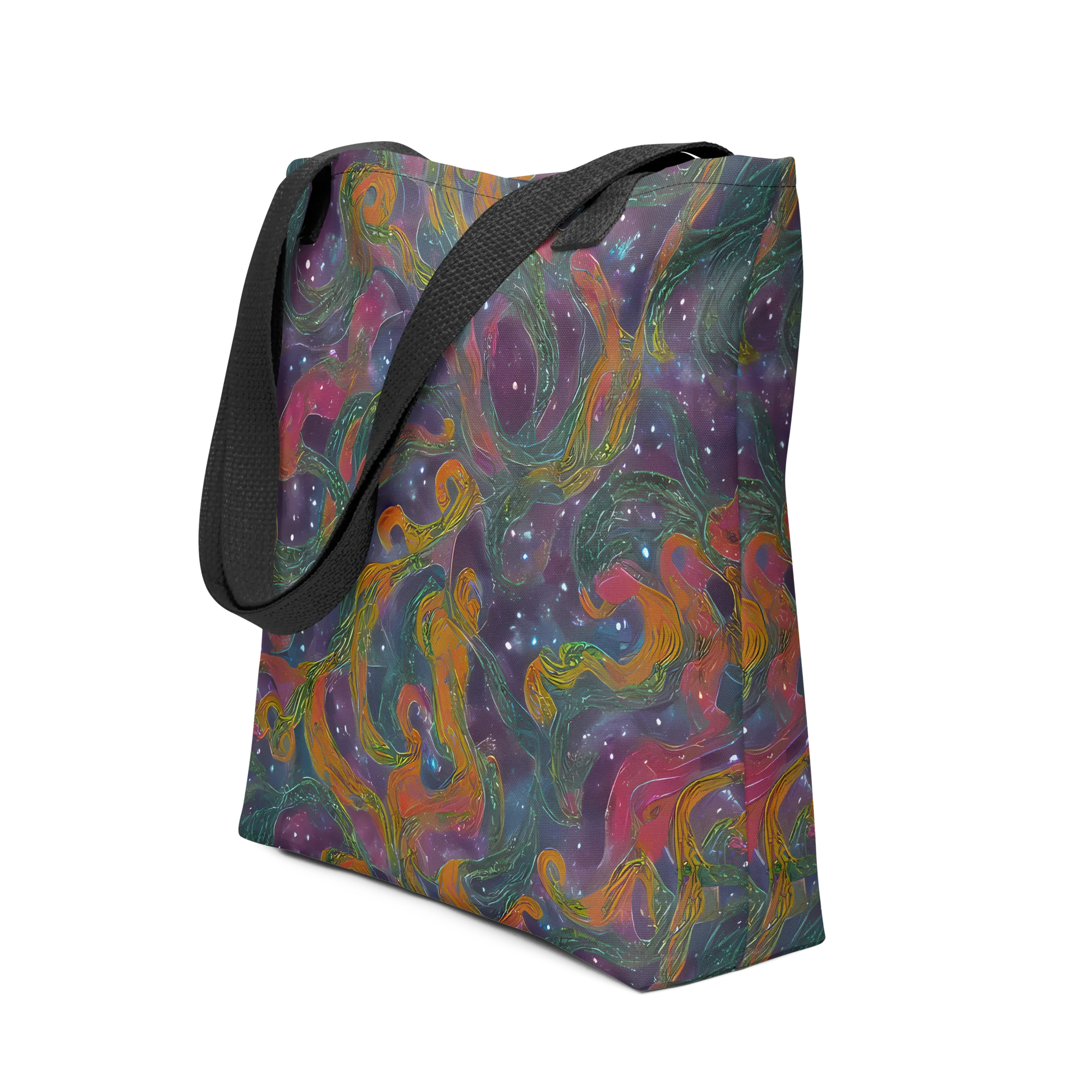 Violet Whirlpool on Tote Bag — Front