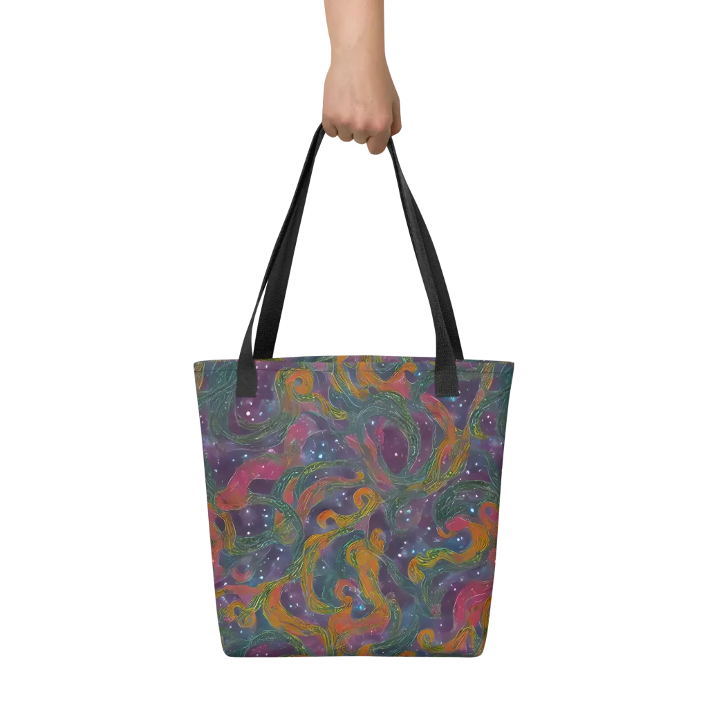 Violet Whirlpool on Tote Bag — Front