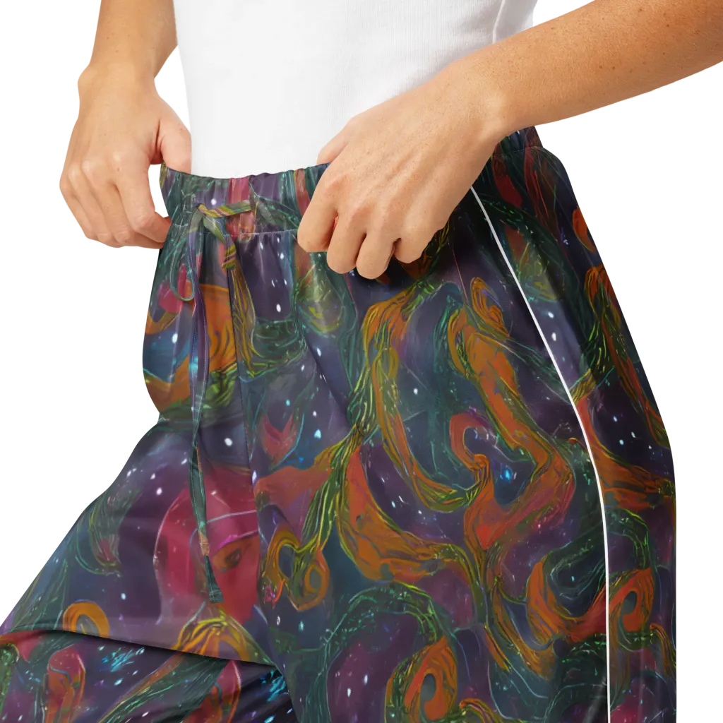 Violet Whirlpool on Women's Pajama Pants — Product details