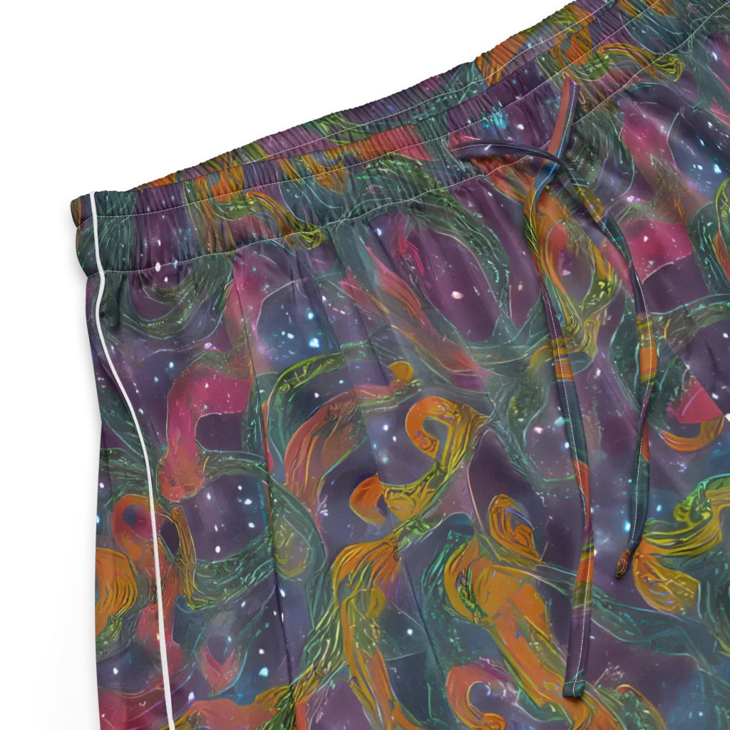 Violet Whirlpool on Women's Pajama Shorts — Product details