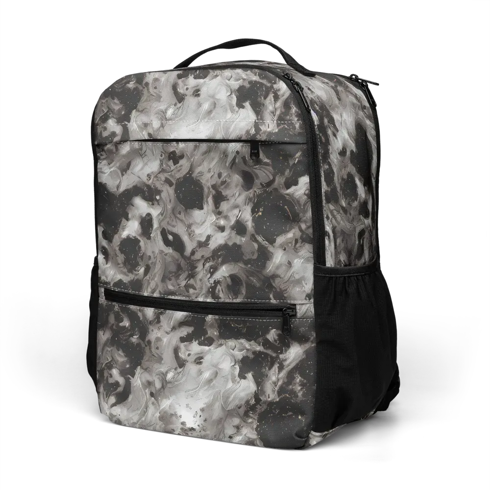 Obsidian Marble on Utility Backpack — Left Front