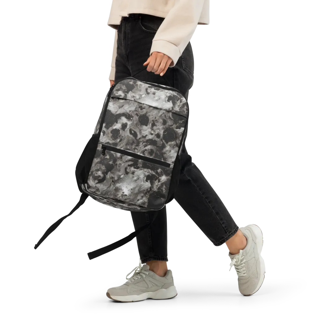 Obsidian Marble on Utility Backpack — Front