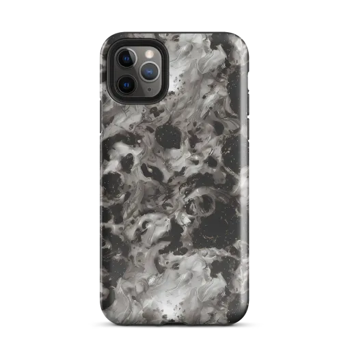 Obsidian Marble on a Tough Case for iPhone®