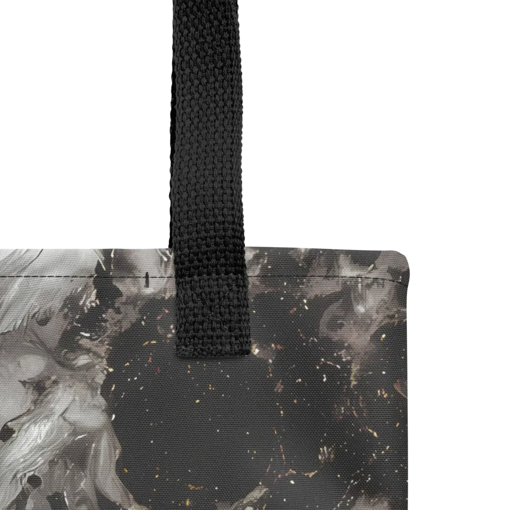 Obsidian Marble on Tote Bag — Product details