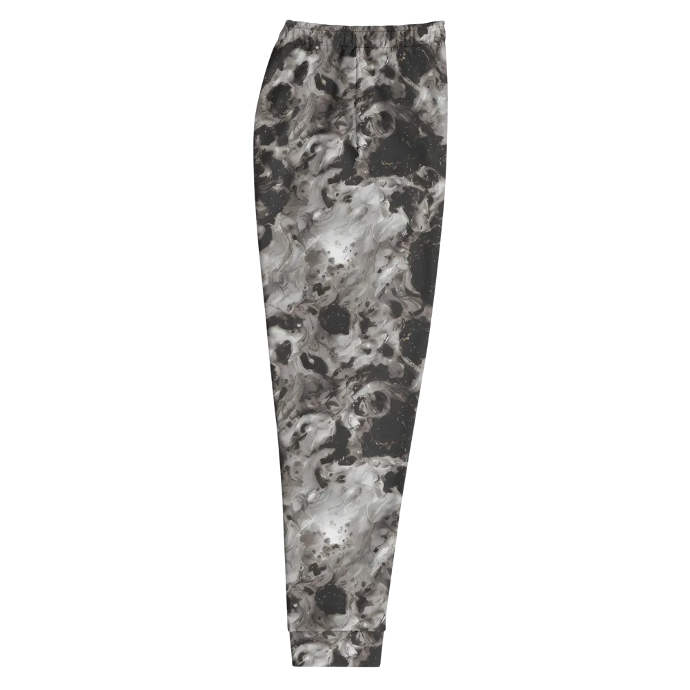 Obsidian Marble on Men's Joggers — Right