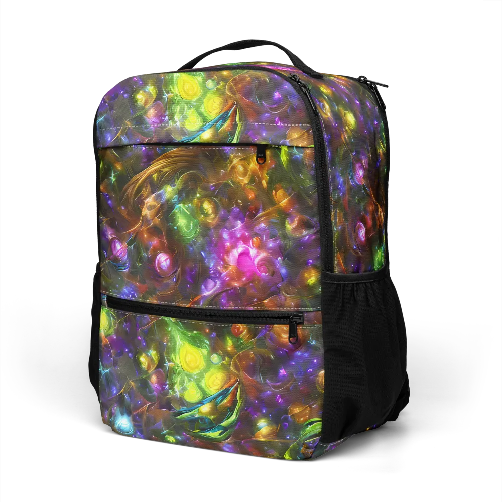Luminescent Tangle on Utility Backpack — Left Front