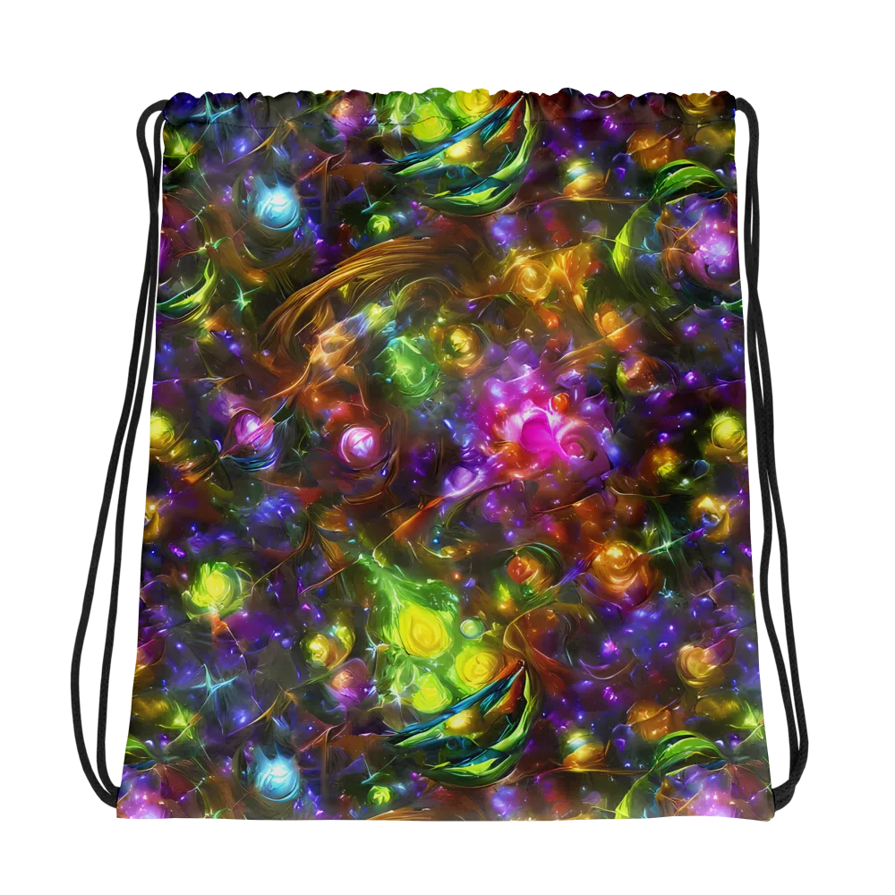 Luminescent Tangle on Drawstring Bag — Photo