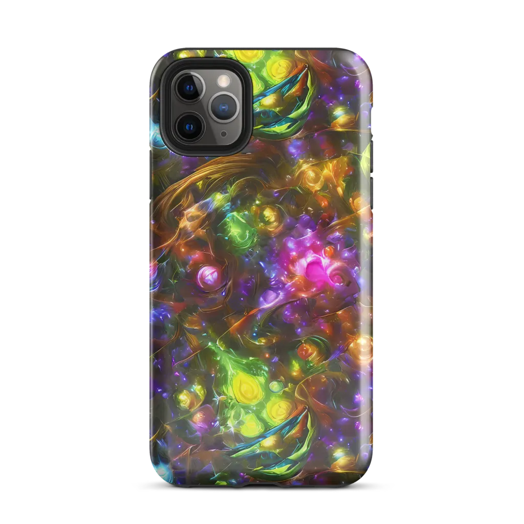 Luminescent Tangle on Tough Case for iPhone® — Front