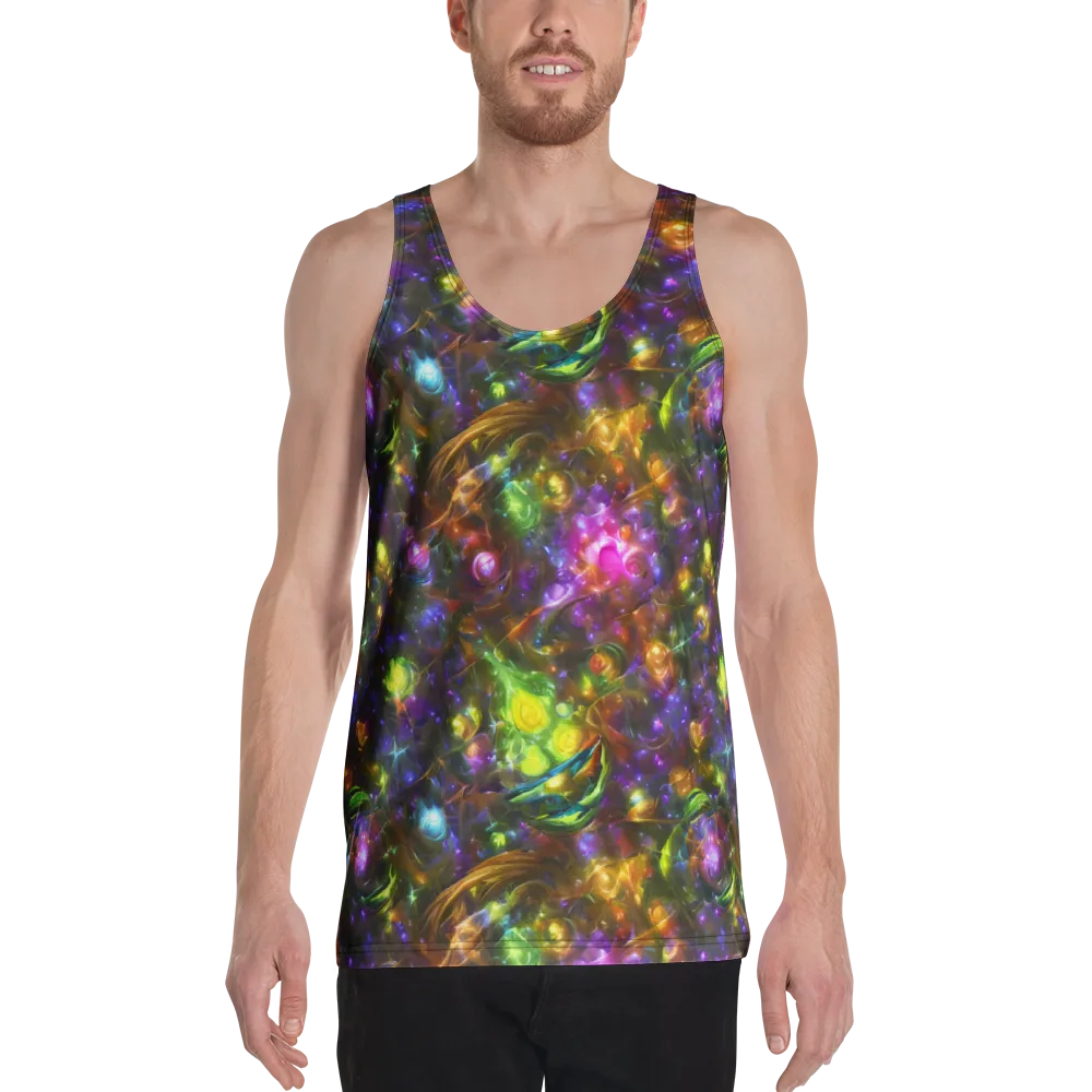 Luminescent Tangle on Men's Tank Top — Front