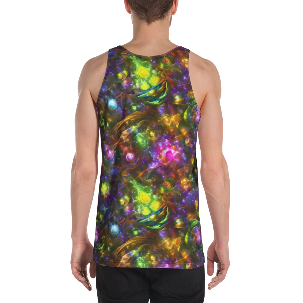 Luminescent Tangle on Men's Tank Top — Back