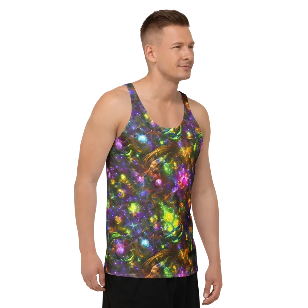 Luminescent Tangle on Men's Tank Top — Right Front