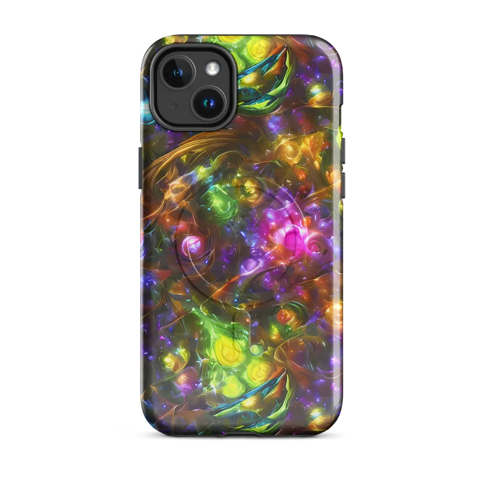 Luminescent Tangle on MagSafe Tough Case for iPhone® — Front