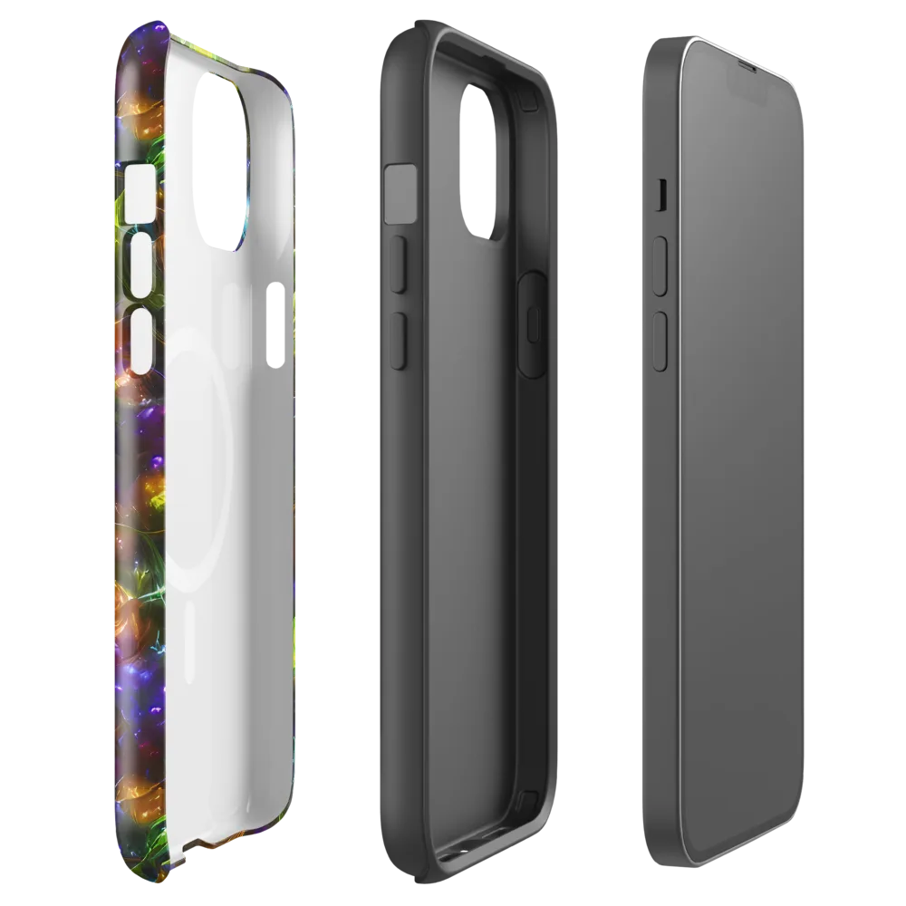 Luminescent Tangle on MagSafe Tough Case for iPhone® — Front