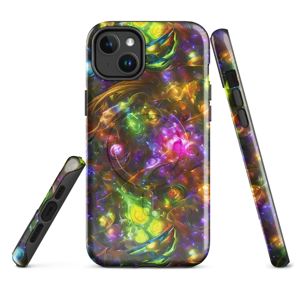 Luminescent Tangle on MagSafe Tough Case for iPhone® — Front