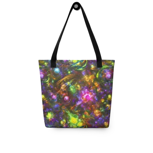 Luminescent Tangle on a Tote Bag