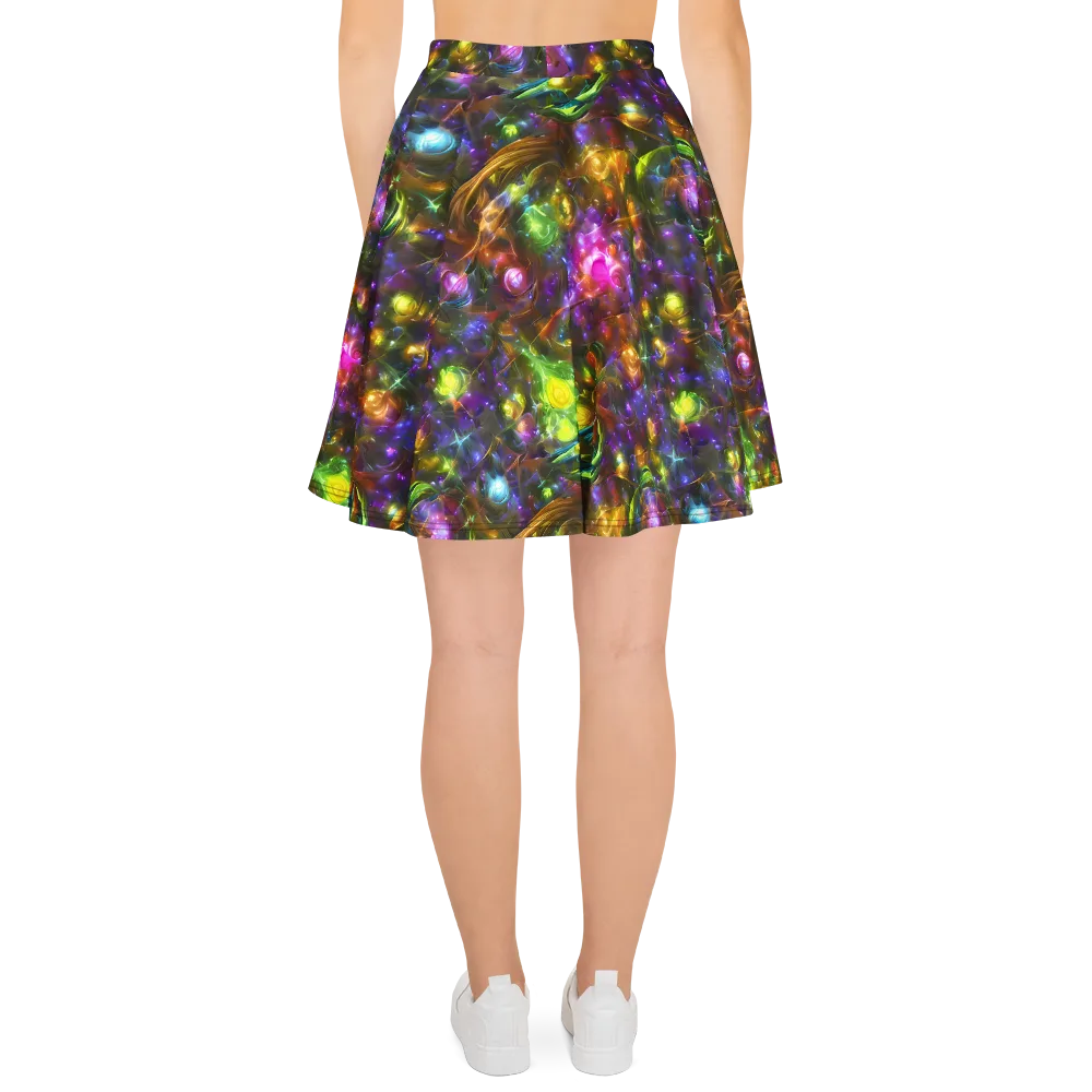 Luminescent Tangle on Skater Skirt — Back