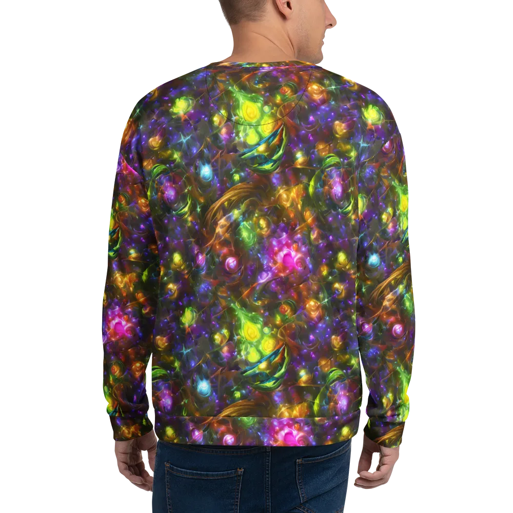 Luminescent Tangle on Sweatshirt — Back