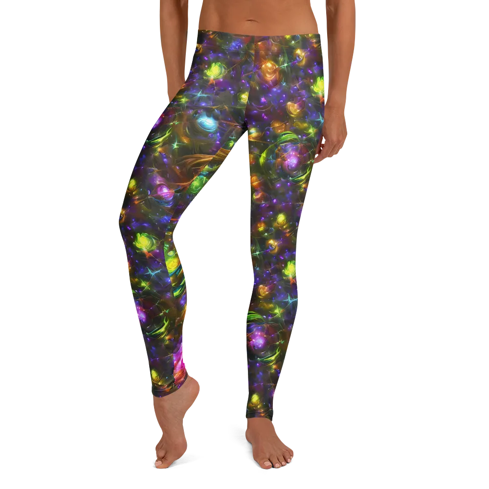 Luminescent Tangle on Leggings — Front