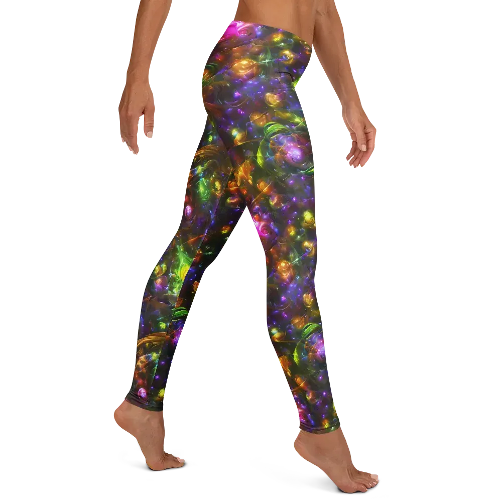 Luminescent Tangle on Leggings — Right
