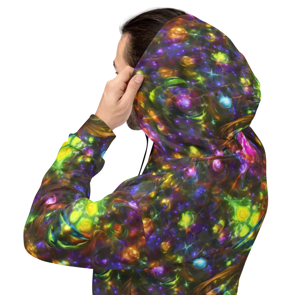 Luminescent Tangle on Hoodie — Back