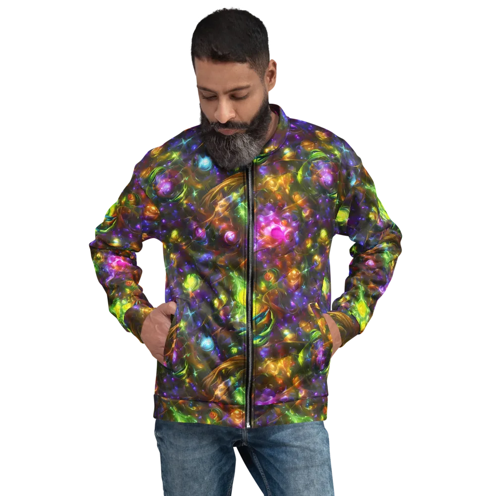 Luminescent Tangle on Bomber Jacket — Front