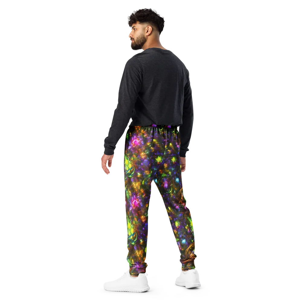 Luminescent Tangle on Men's Joggers — Back