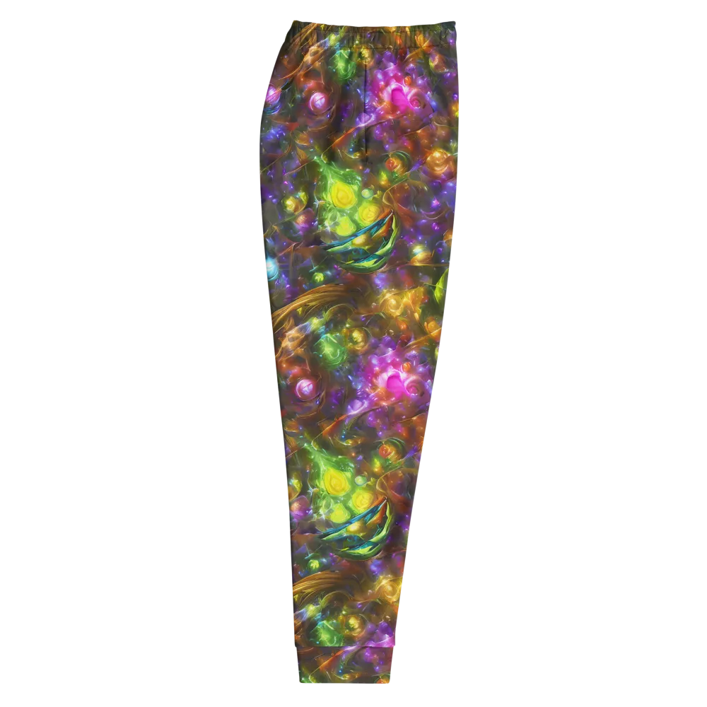 Luminescent Tangle on Men's Joggers — Right