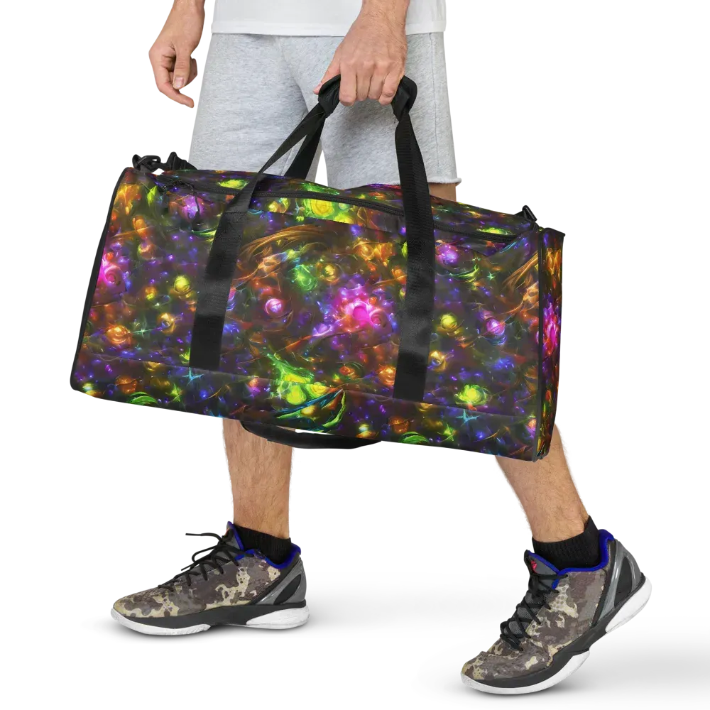 Luminescent Tangle on Duffle Bag — Front