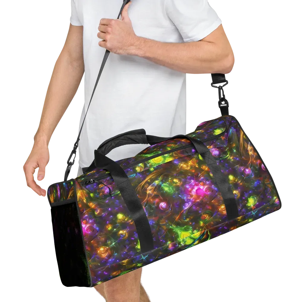 Luminescent Tangle on Duffle Bag — Right Front