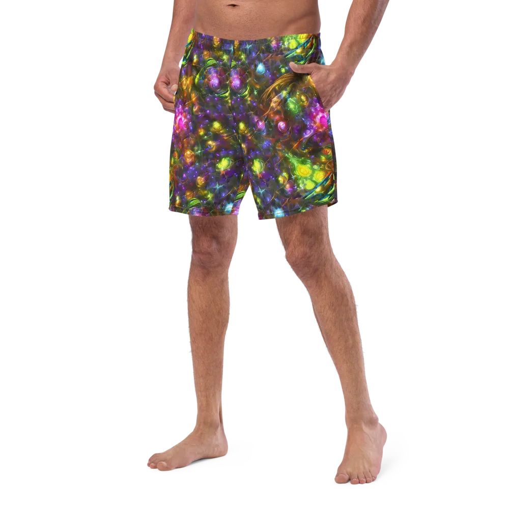 Luminescent Tangle on Swim Trunks — Left Front