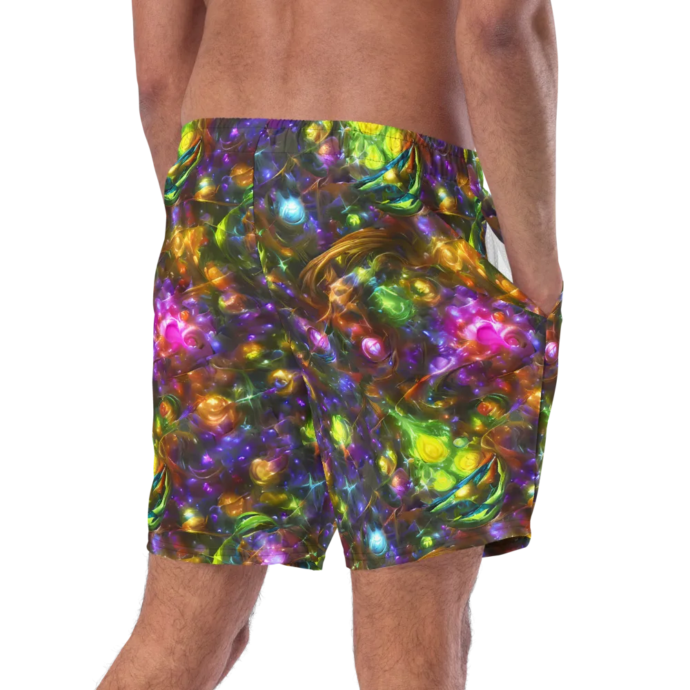 Luminescent Tangle on Swim Trunks — Right Back