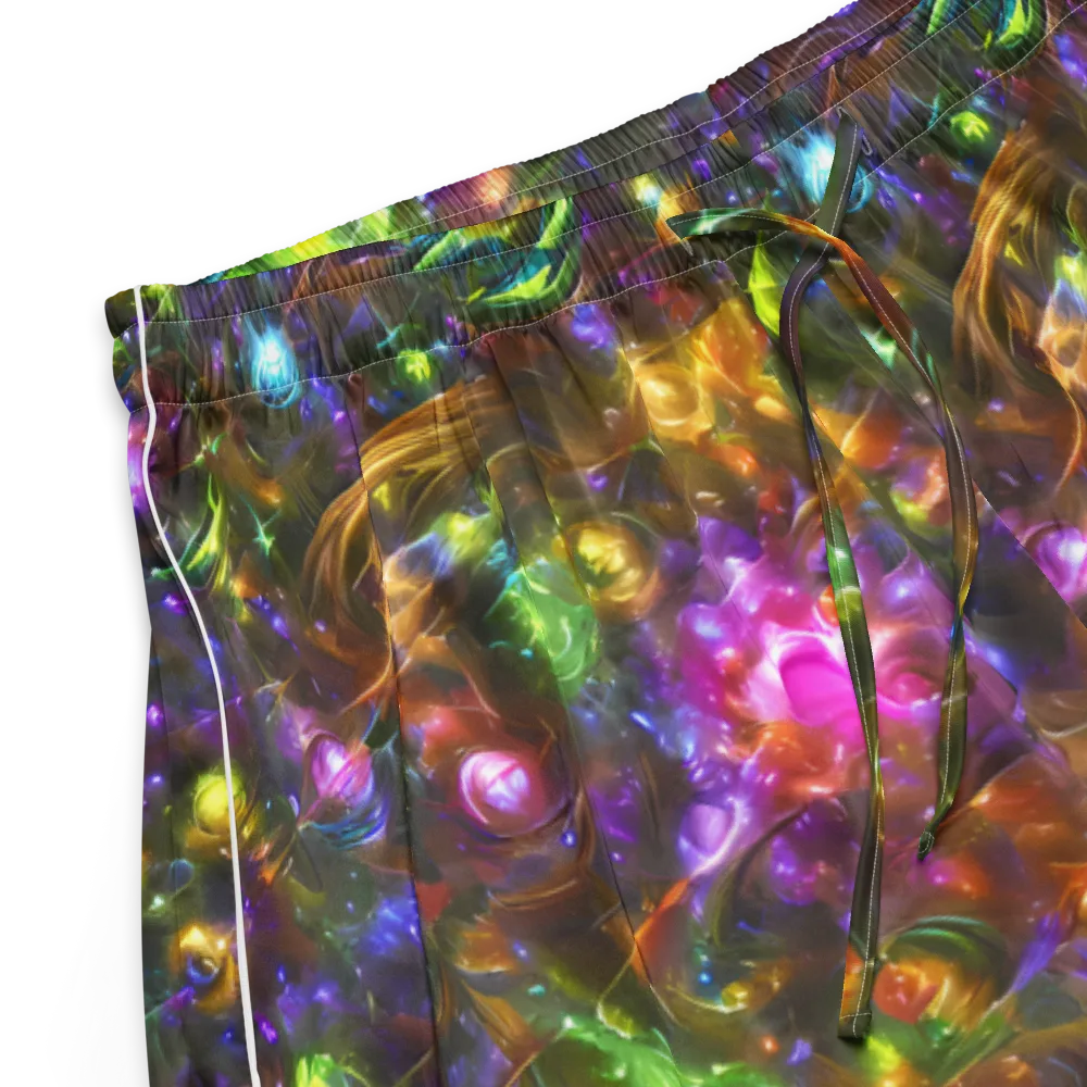 Luminescent Tangle on Women's Pajama Shorts — Product details