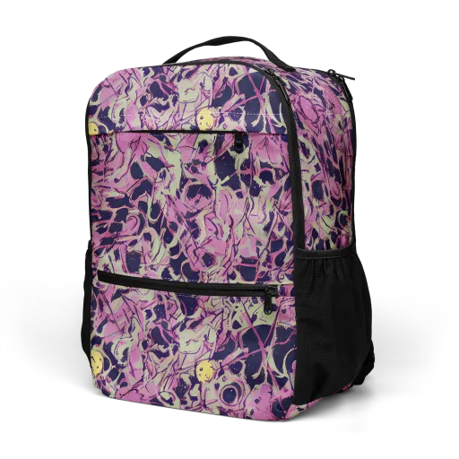 Lavender Frenzy on a Utility Backpack