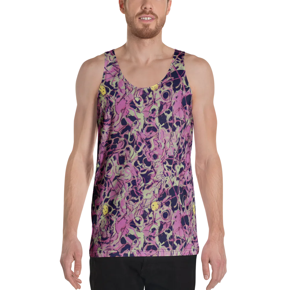 Lavender Frenzy on Men's Tank Top — Front