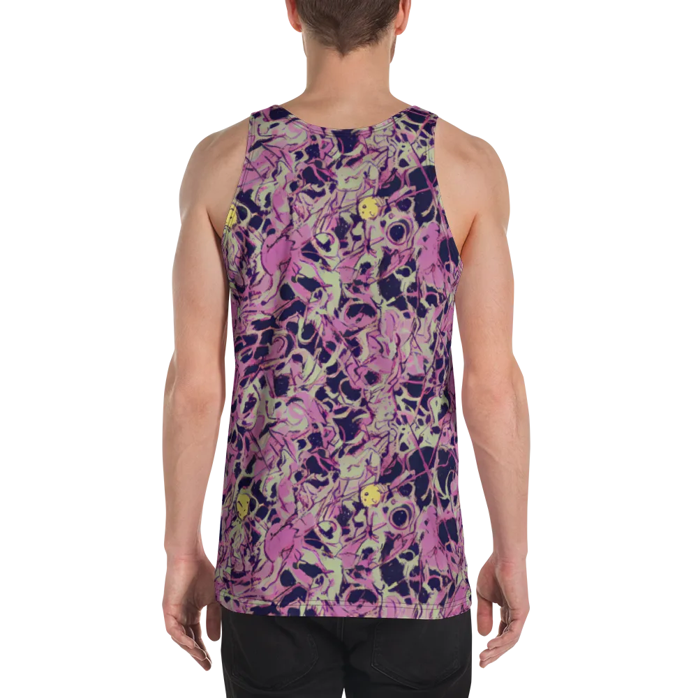 Lavender Frenzy on Men's Tank Top — Back